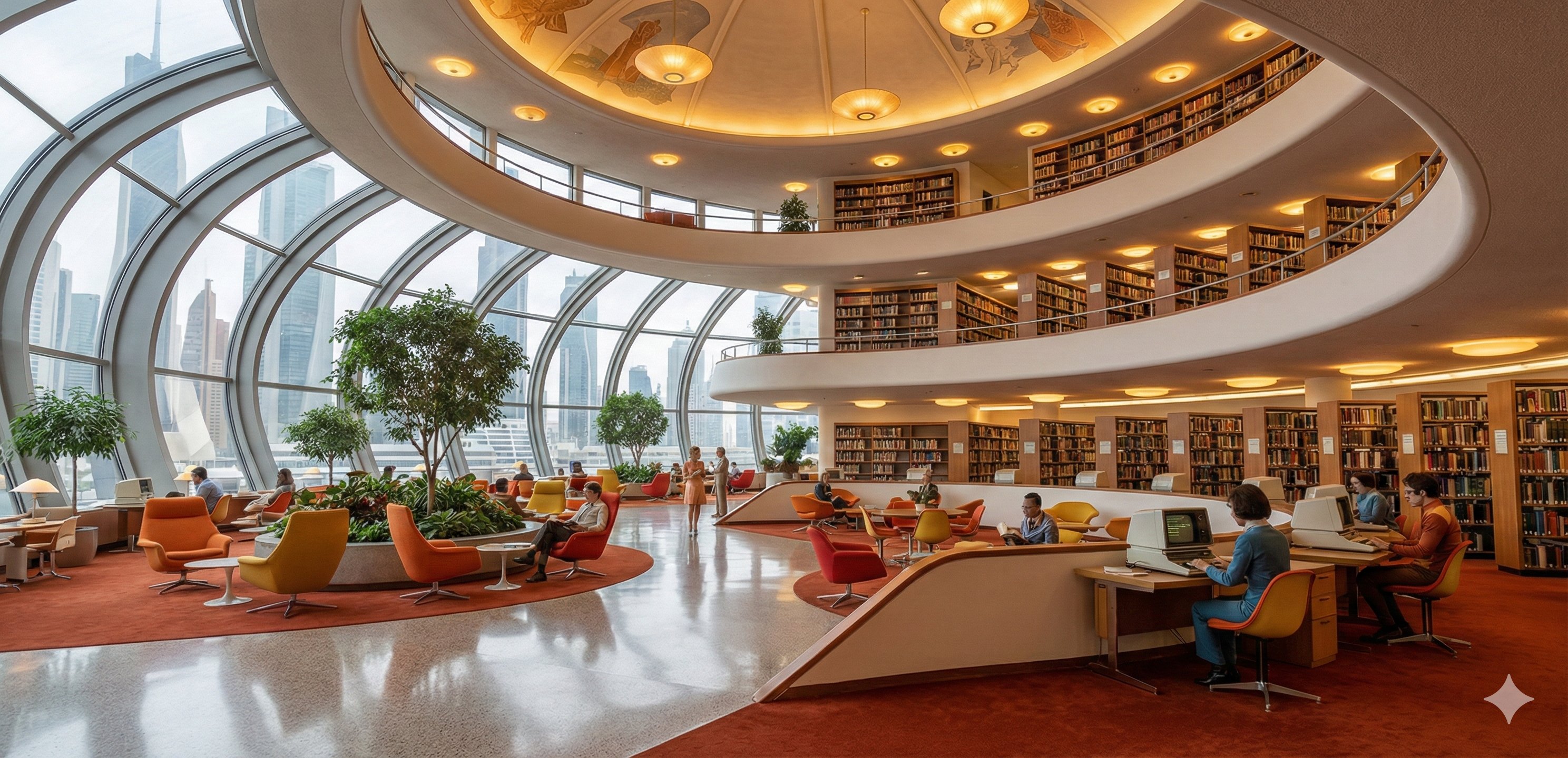 Retro Futurism Library